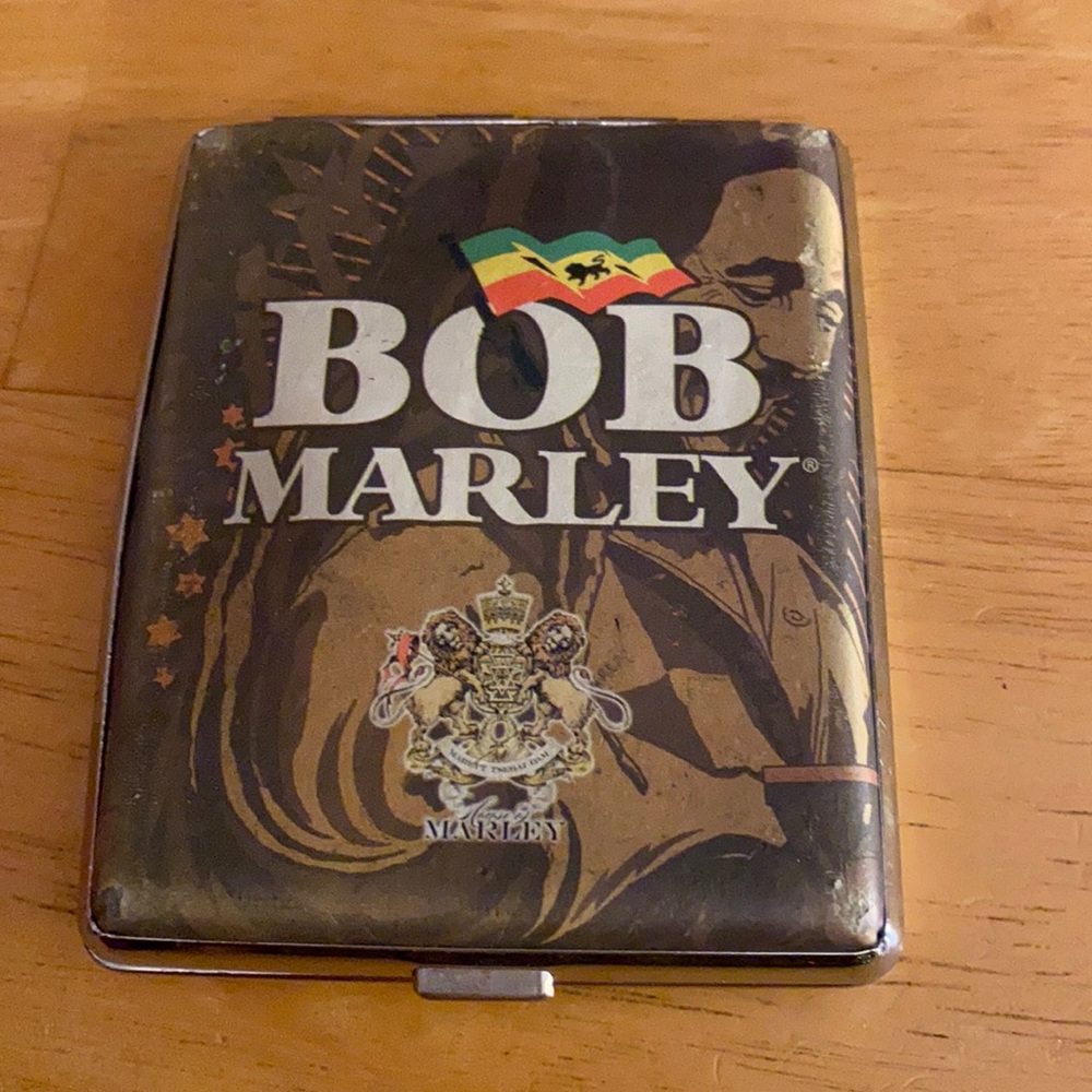 Bob Marley cigarettes case pre-owned for collection - Picture 1 of 8
